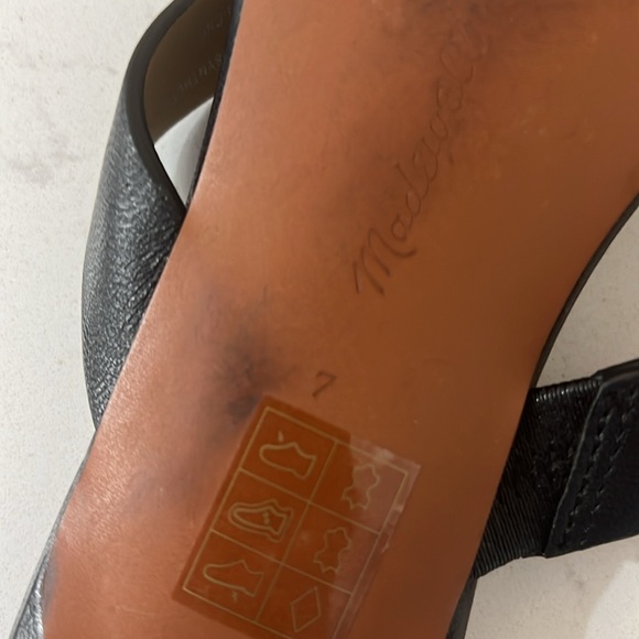 Madewell thong kitten heel sandals - Picture 3 of 4